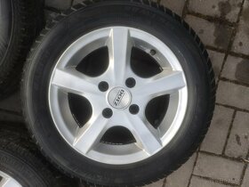 Alu kola Dezent R14 komplet, letni pneu 185/60/14 - 8