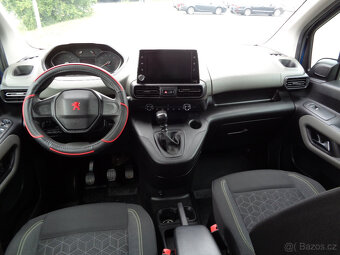 PEUGEOT RIFTER 1.5 HDi 96kW,KOUPENO ČR,1.MAJITEL,SERVISKA - 8