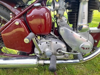 Bsa B33 500 ohv, bílé TP SPZ r.v. 1953 - 8