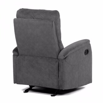 Polohovací křeslo, kojící křeslo šedá, látka, TV-S8449 GREY2 - 8