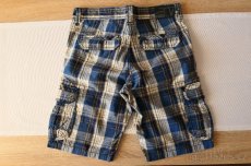 Pánské kostkované kraťasy modrobílé Espirt EDC vel.31 - 8