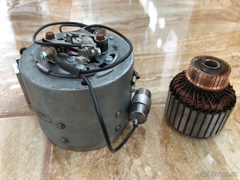 Jawa 350 / 634, ČZ 175 - zapalování 6V 75W po GO mínus pól - 8