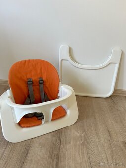 Stokke Steps židlička bílá/ hnědá - 8
