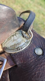 Prodám kožené jezdecké sedlo Passier posedlí 18" - 8