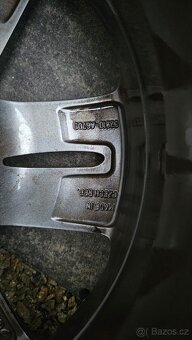 Prodám originál hyundai alu kola 16" + letní + tpms - 8