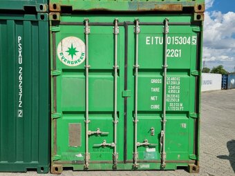 Lodní kontejner   v solidním stavu  ideální- volba pro sklad - 8