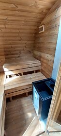 Oválná sauna 4m Thermo Wood - 8