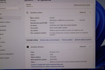 HERNÍ PC - Ryzen 5, GTX 1660ti, 16GB RAM, Win 11 - 8