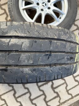4x al kola 5x112 16 + pneu letní 205/65 R16C - 8