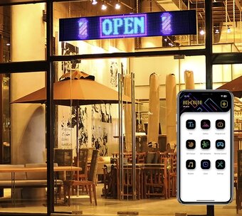Barevná světelná LED reklama poutač pás flexibilní i do auta - 8
