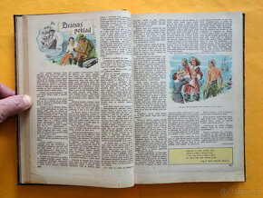 kompletní Junák- 29. ročník /1946- 47/ svázaná čísla 1.- 47. - 8