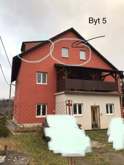 Pronajmu byt 1+KK,ve 2. patře podkroví 49,7 m2, Dobronín - 8