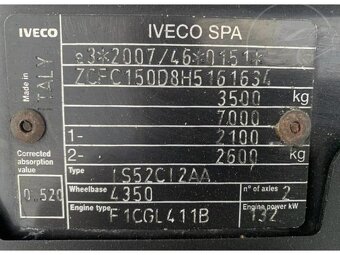 Iveco Daily 50C18 novy 3S sklapeč TOP N1 B - 8