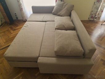 Ikea FRIHETEN pohovka rozkládací s úložným prostorem - 8