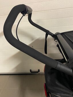 🖤🤍 NOVY Thule Chariot Sport all black + 3 sety 🤍🖤 - 8