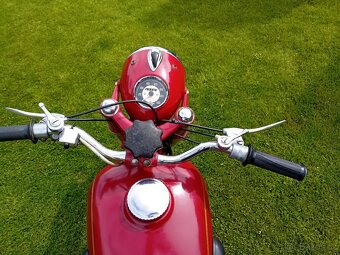 Triumph TWN 250 pérák, 1953 s doklady. - 8