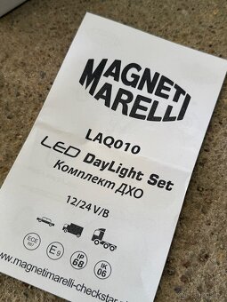 Denní svícení LED - Magneti Marelli 90mm 12-24V - 8