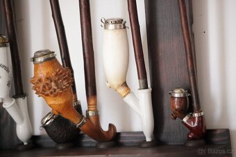 Dýmky Dýmka Polička Starožitné - 8