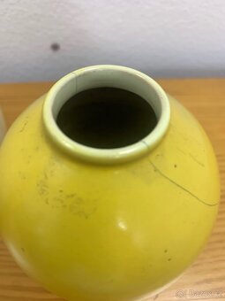 Retro žluté vázy - 8