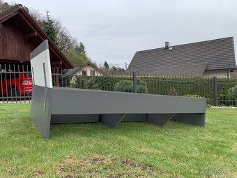 Jednolůžková postel s výsuvným šuplíkem a roštem - 8