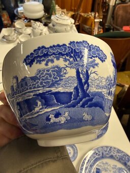 Vintage Spode Blue Italy - 8