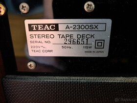Kotoučový magnetofon TEAC A-2300SX, plně funkční - 8
