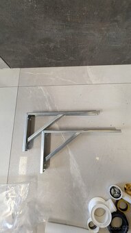Umyvadlo z mramoru 60 cm, vcetne konzoli - 8
