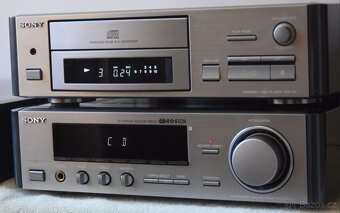CD přehrávač SONY z řady SCALA, top midi CD, čte CDR - 8