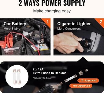 5 tunový elektrický hydraulický zvedák 12V - 8