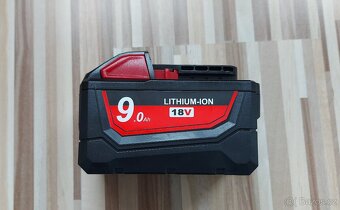 Akumulátory pro nářadí Milwaukee 18V/ 9.0mAh,nové TOP. - 8