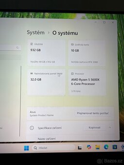 💻 Výkonný herní PC – Ryzen 5 5600X, RTX 3080, 32GB RAM, 1TB - 8
