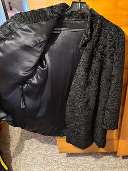 Vintage kožich z ovčí kožesiny - 8