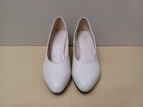 Béžové lodičky vel.40 - 8