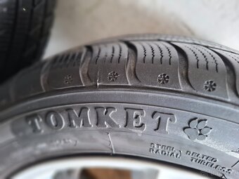 Alu kola 5x100 r16 zimní pneumatiky 205/55 r16 - 8