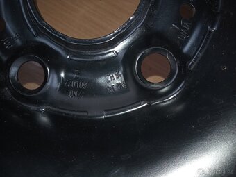 PRODÁM ORIGINÁLNÍ PLECHOVÝ DISK VW 5x112 6,5Jx16 ET33 - 8