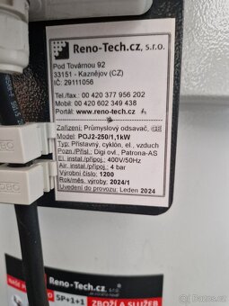 Pískovací box TTB 120+ průmyslový odsavač POJ2 - 8