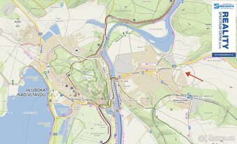 Stavební pozemek pro bydlení, 1 103 m2 - Hluboká nad Vltavou - 8