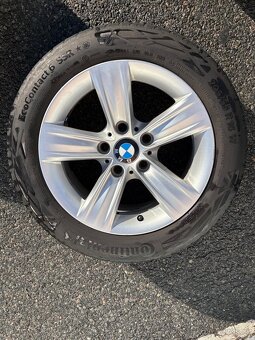 Alu kola BMW X1+3 E90 E91 16” 5x120 letní Continental 205/55 - 8