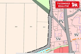 Velký potenciál stavebních pozemků skýtá tento zemědělský po - 8