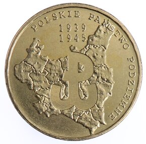 2 ZŁ 2006 - 2014 Polsko pamětní mince 2. světová válka - 8