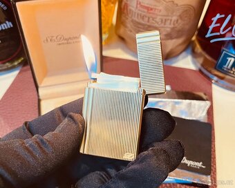 🔥 S.T.Dupont Gatsby, Gold Vertical Lines 18k Zlato - 8