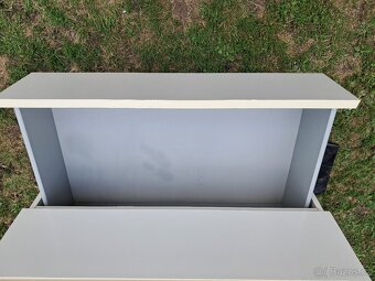 Ikea komoda Malm bílá 6 zásuvek - 8