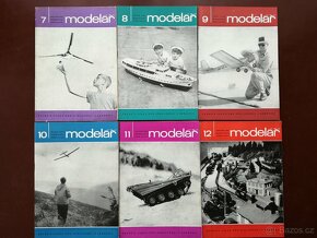 Časopis Modelář ročníky 1963, 1964, 1965, 1966, 1967 - 8