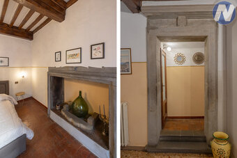 Apartmán Marco u Medicejského paláce v Cortoně, Toskánsko - 8