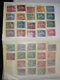100 let cca známky Evropa a svět. Cca 140ks. - 8