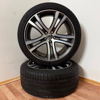VW TIGUAN R-LINE 5x112 R19 ET33+LETNÍ 255/40R19 4mm - 8