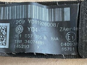 VW PASSAT B6 3C 3-ram airbag + spol. + pasy LP+PP - 8