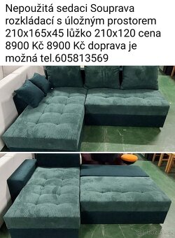 Nepoužité postele Boxpring - 8
