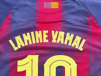 dres YAMAL FC Barcelona home edition 25/26 s číslom 10 - 8