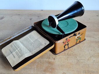Starožitný gramofon Bing Pingmyphone, 1920-1932, Německo - 8
